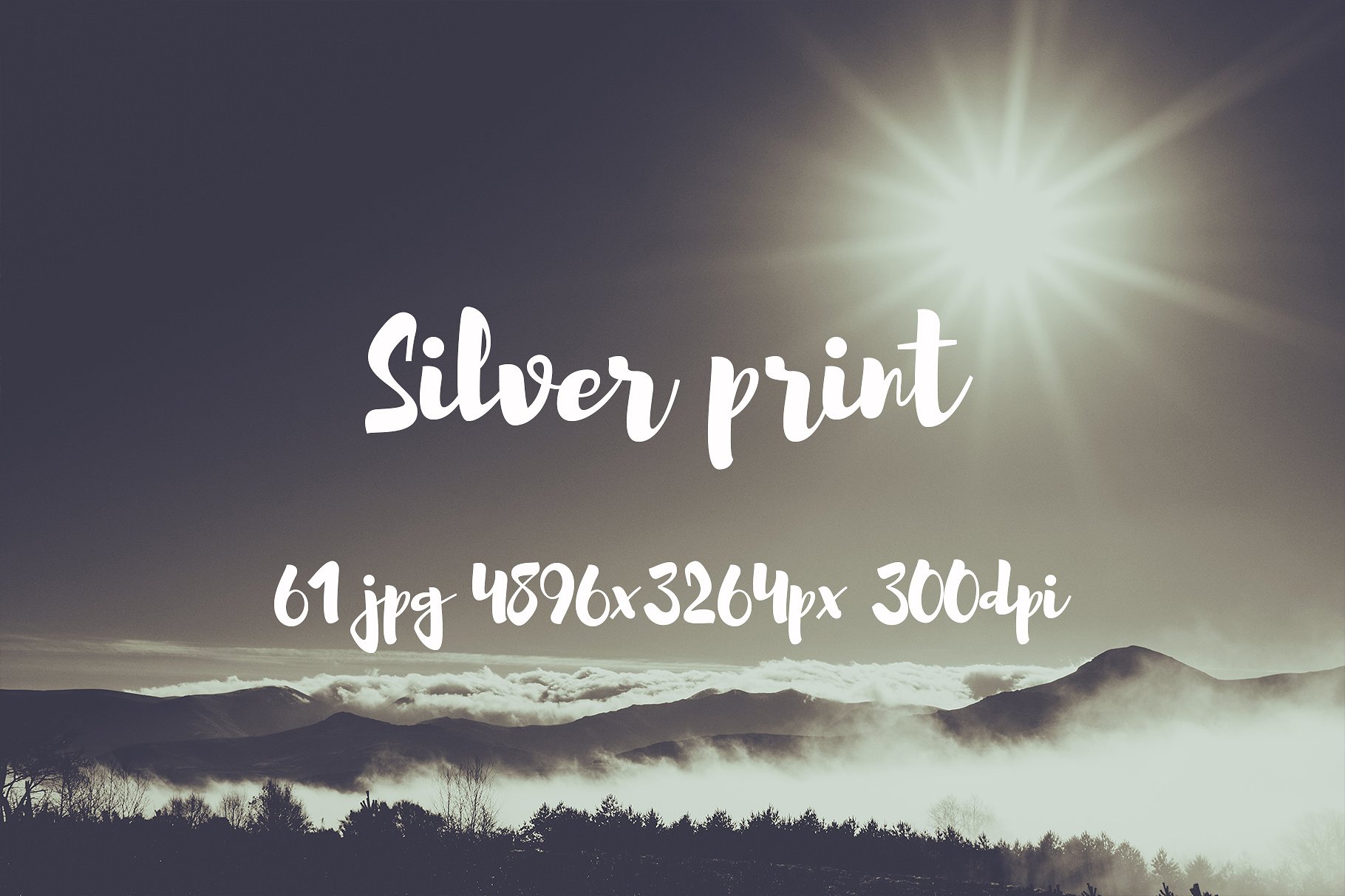 Silver Print Photo pack