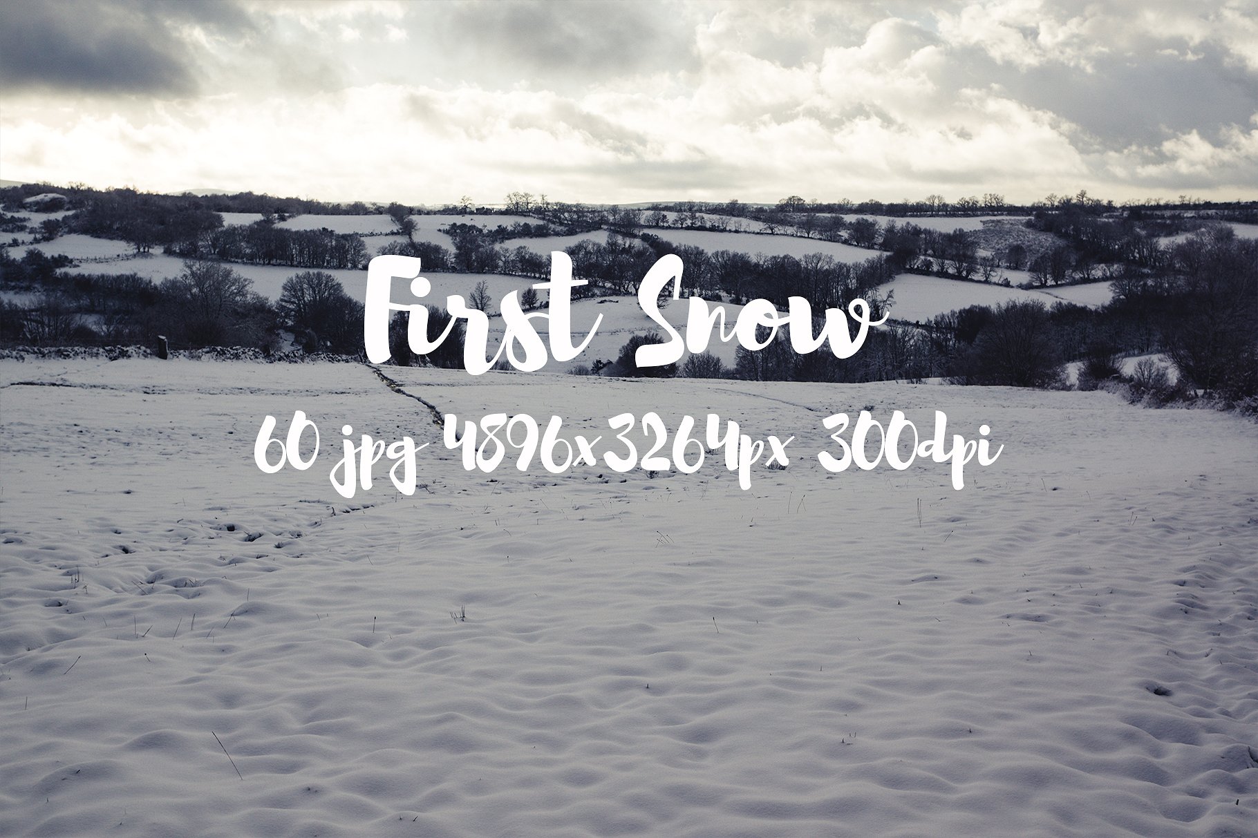 First Snow photo pack