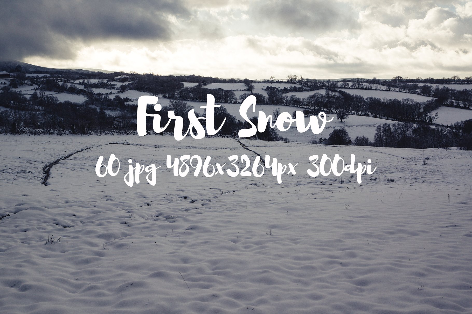 First Snow photo pack