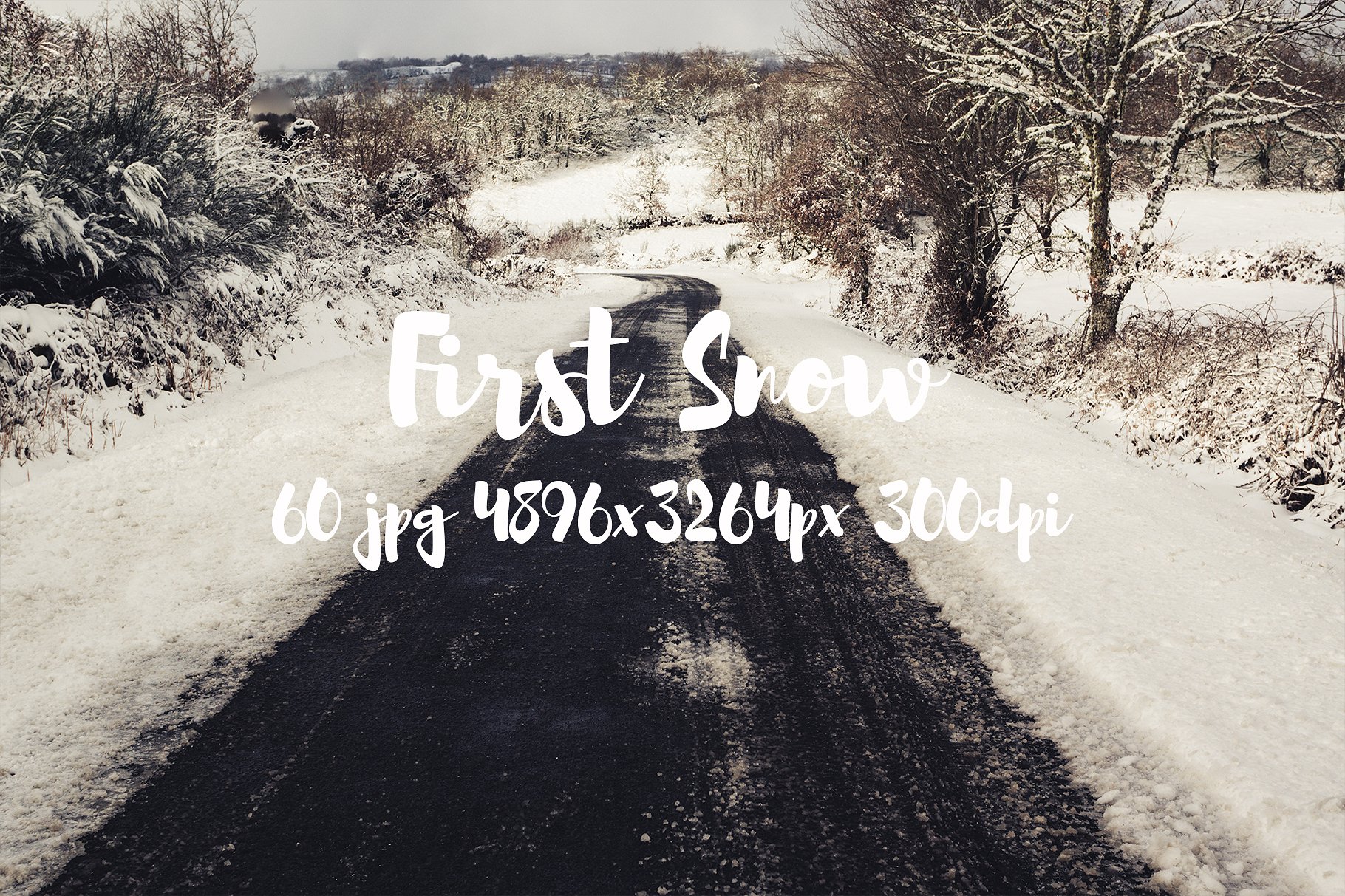 First Snow photo pack