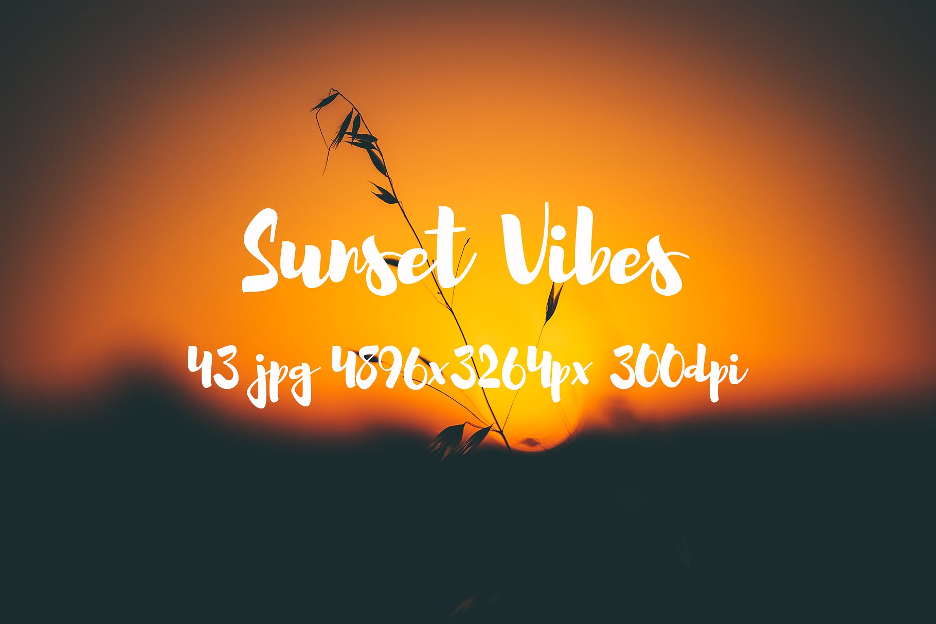 Sunset Vibes photo pack