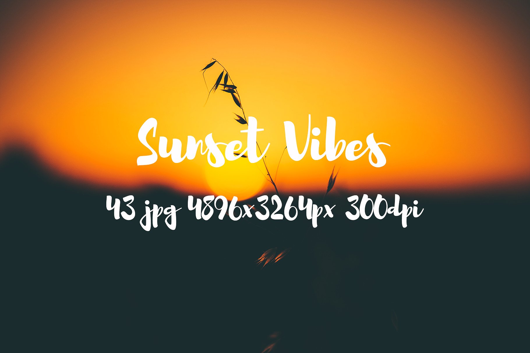 Sunset Vibes photo pack