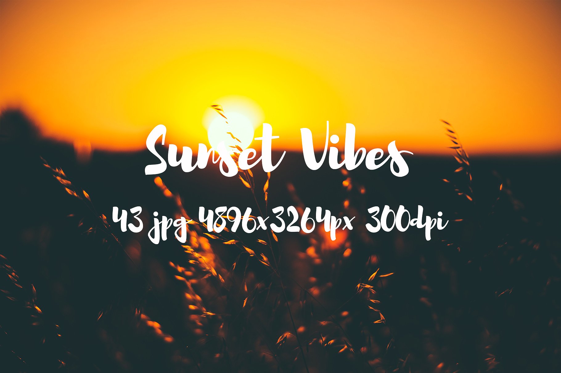 Sunset Vibes photo pack