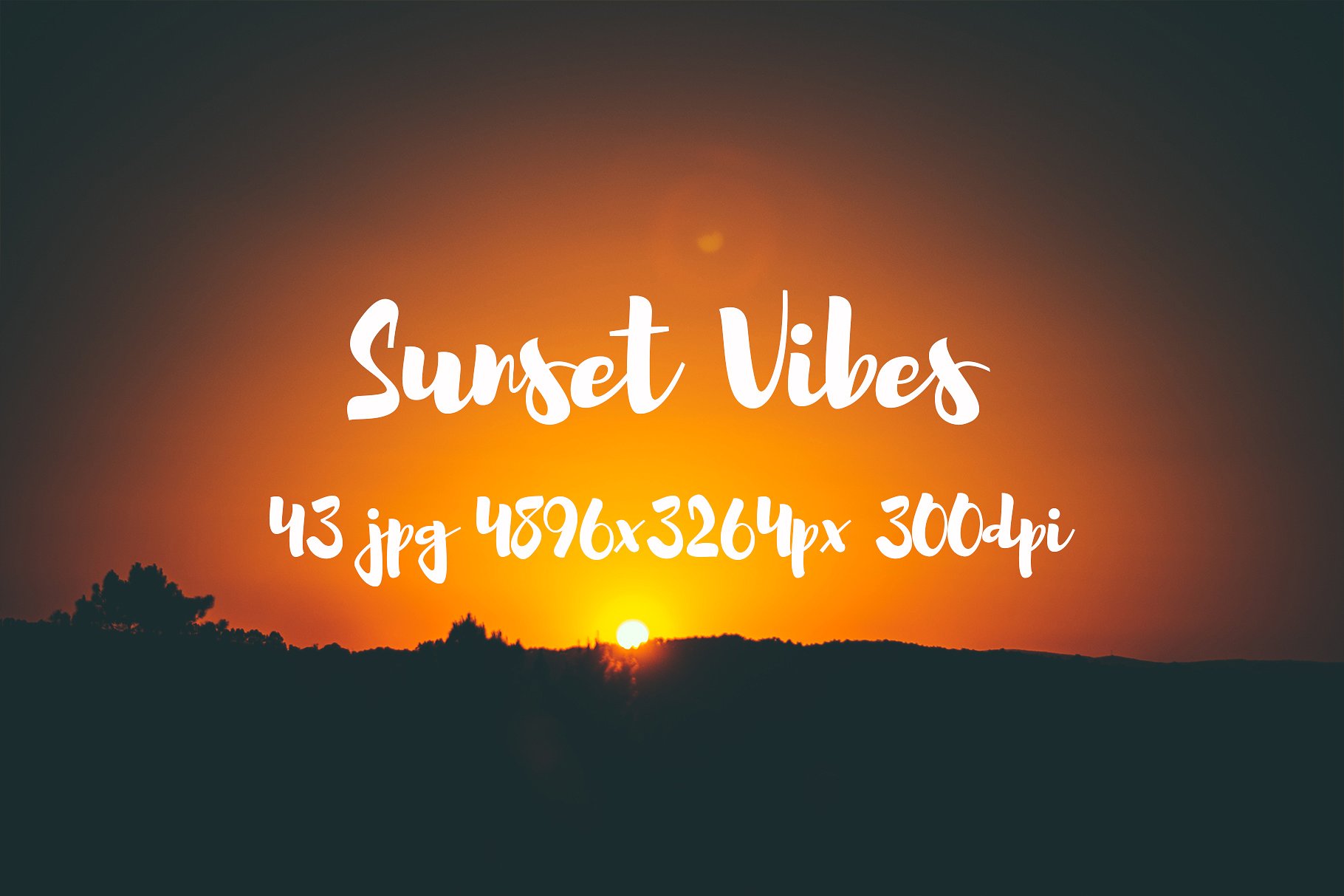 Sunset Vibes photo pack