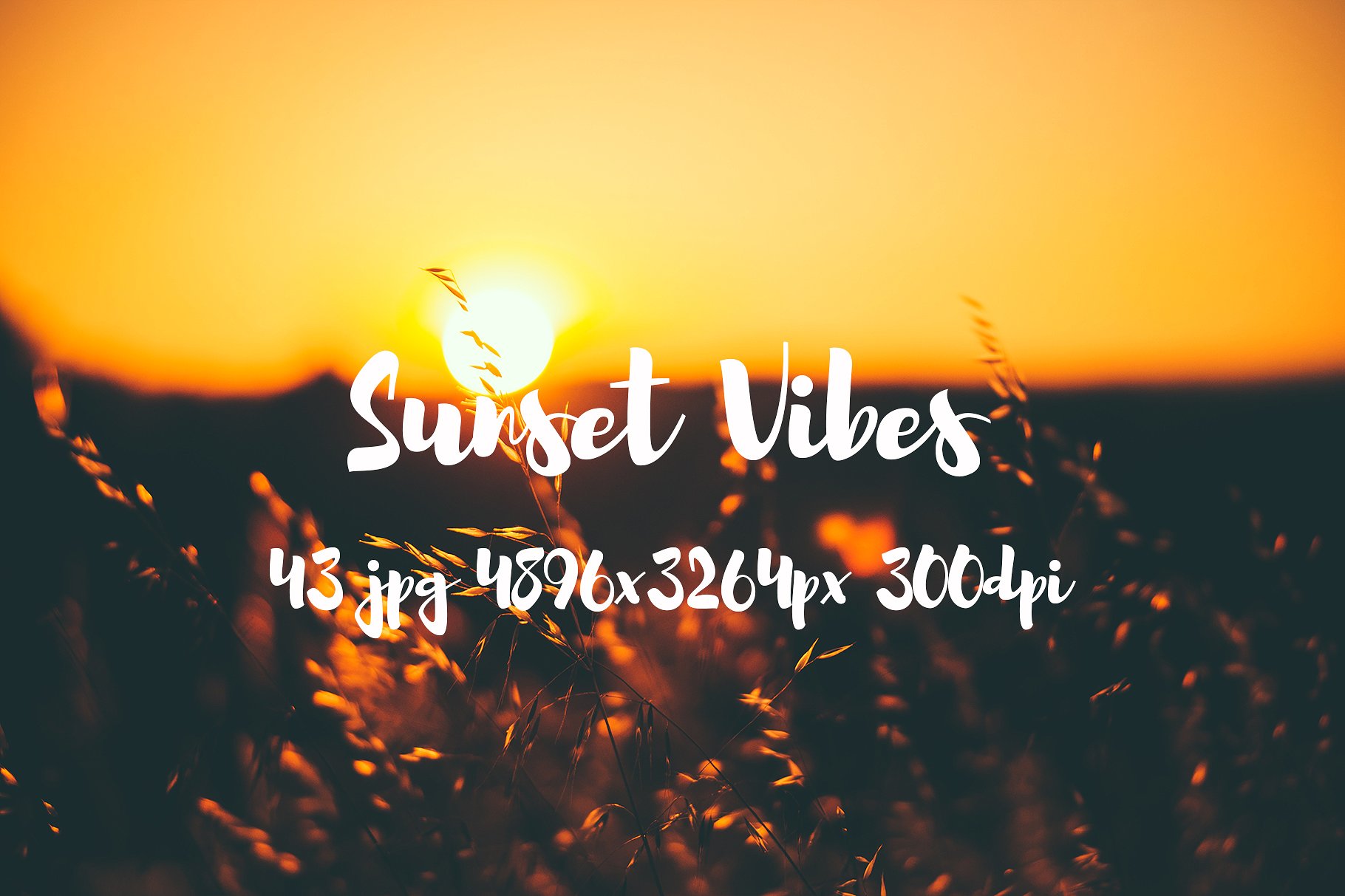 Sunset Vibes photo pack