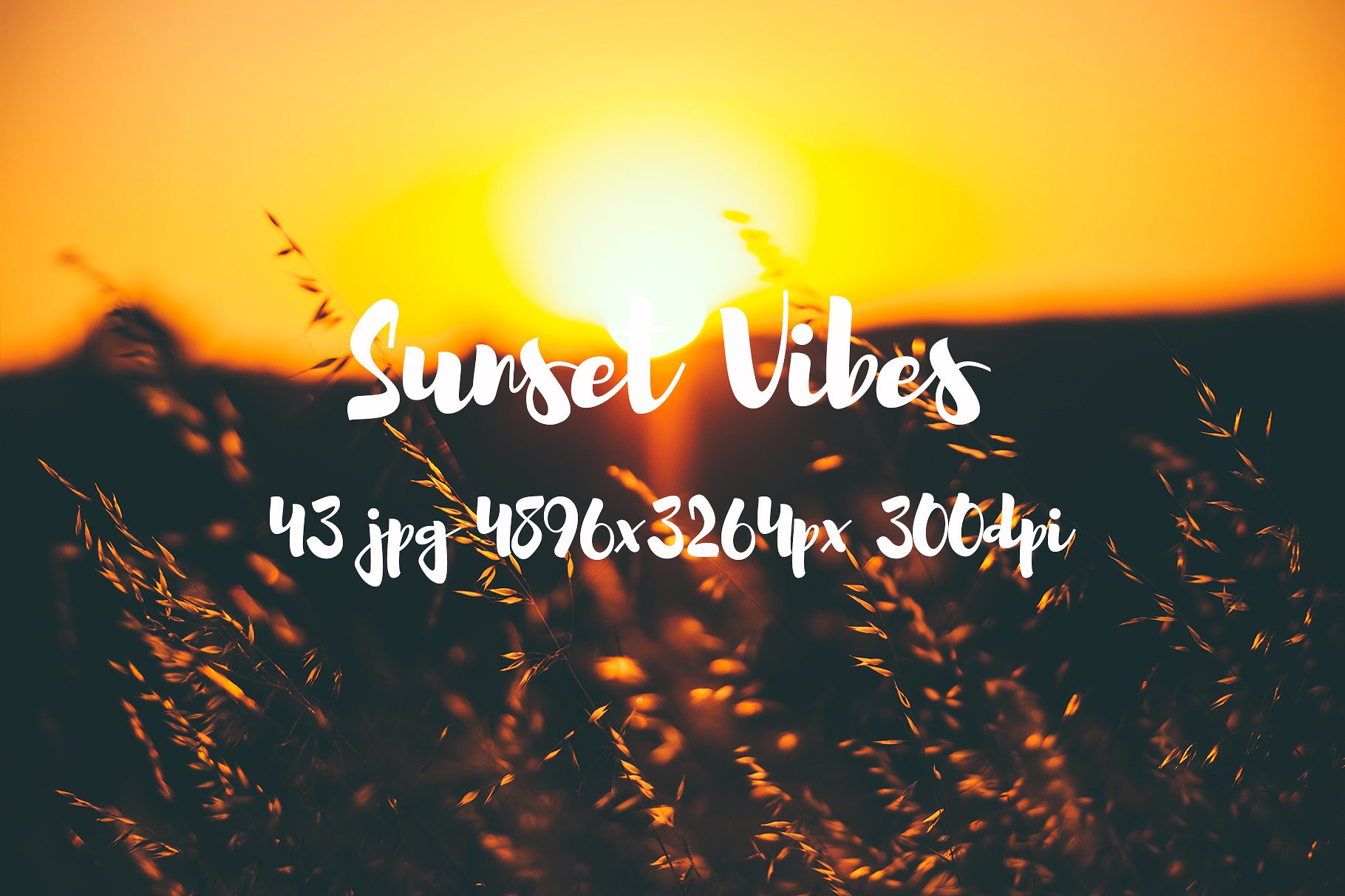 Sunset Vibes photo pack