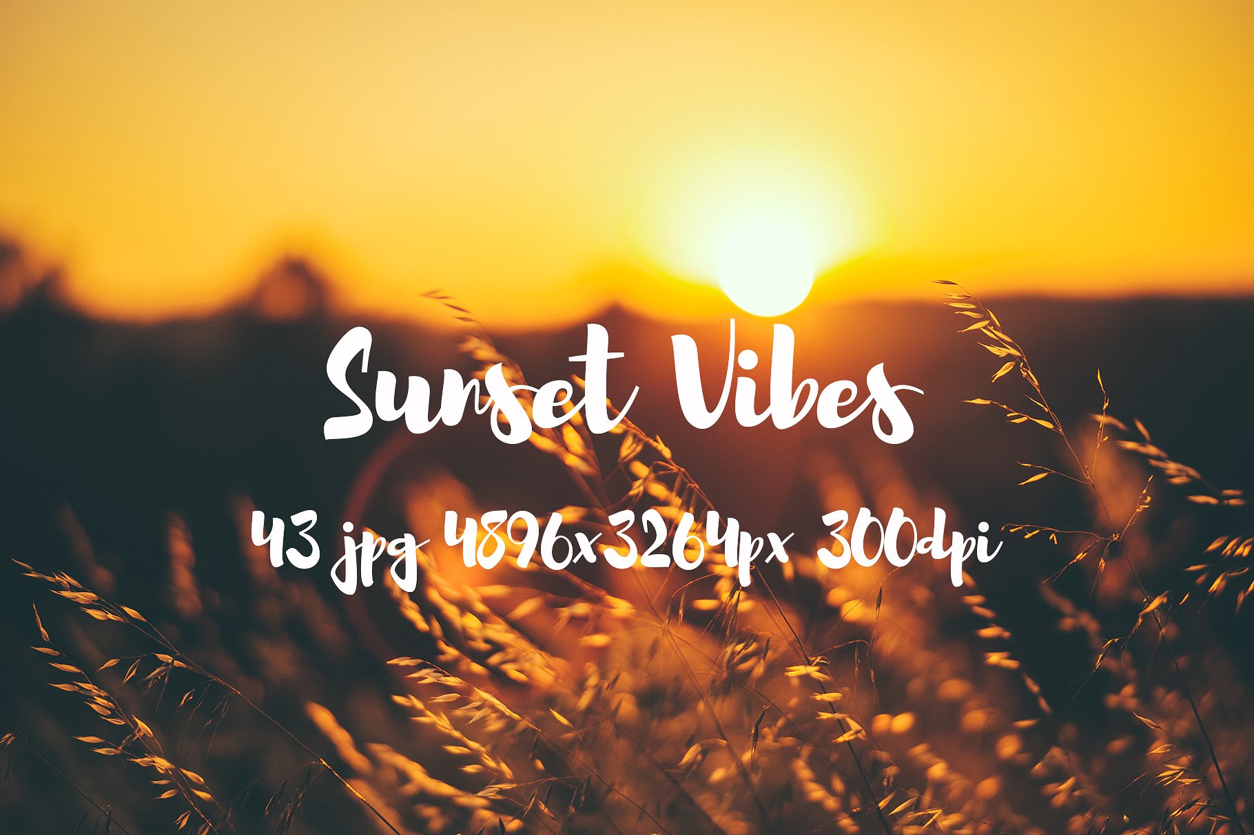 Sunset Vibes photo pack