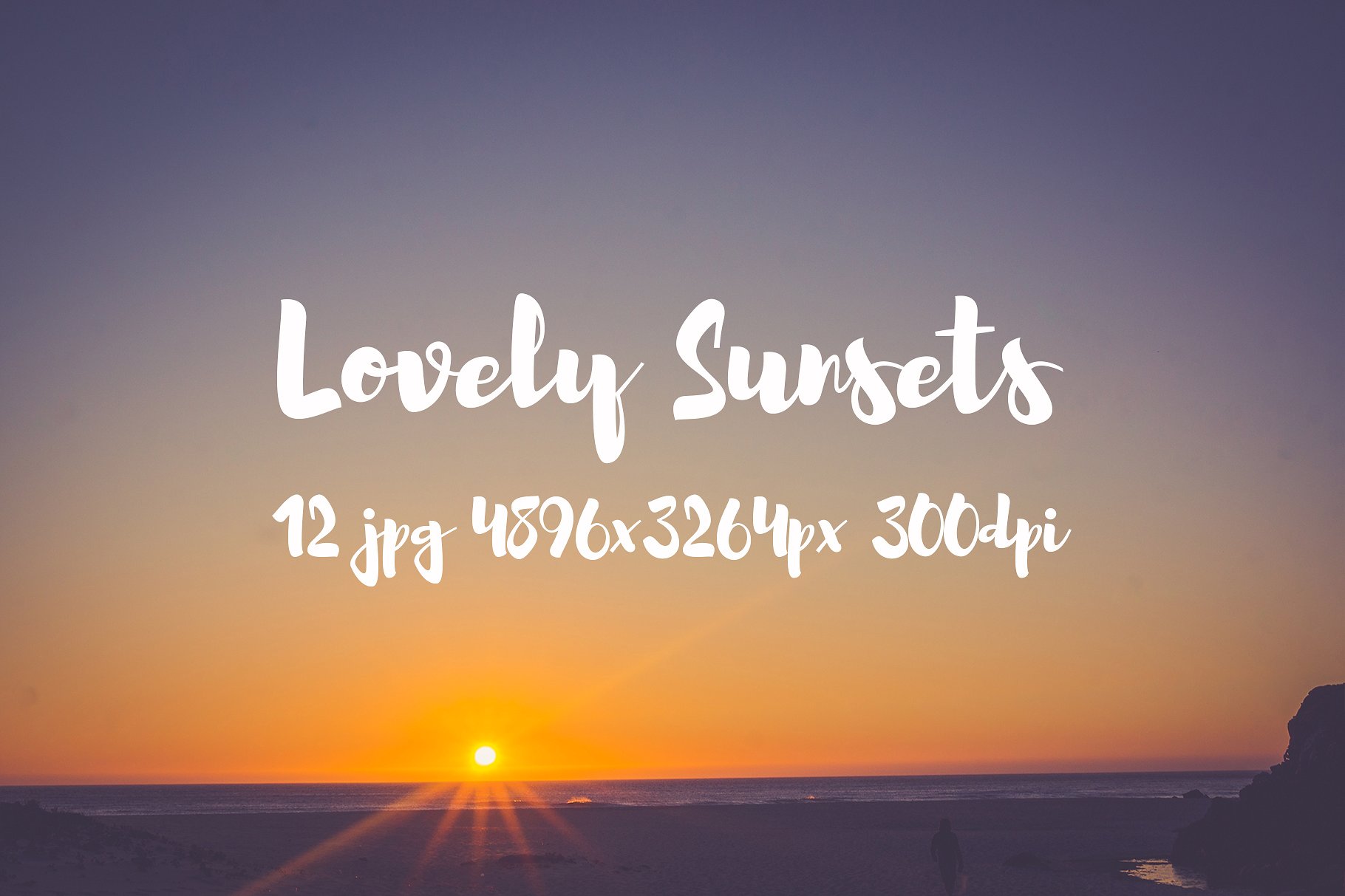 Lovely Sunsets photo pack