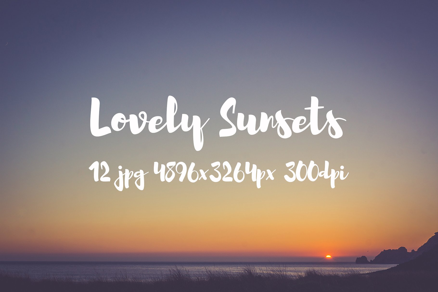 Lovely Sunsets photo pack