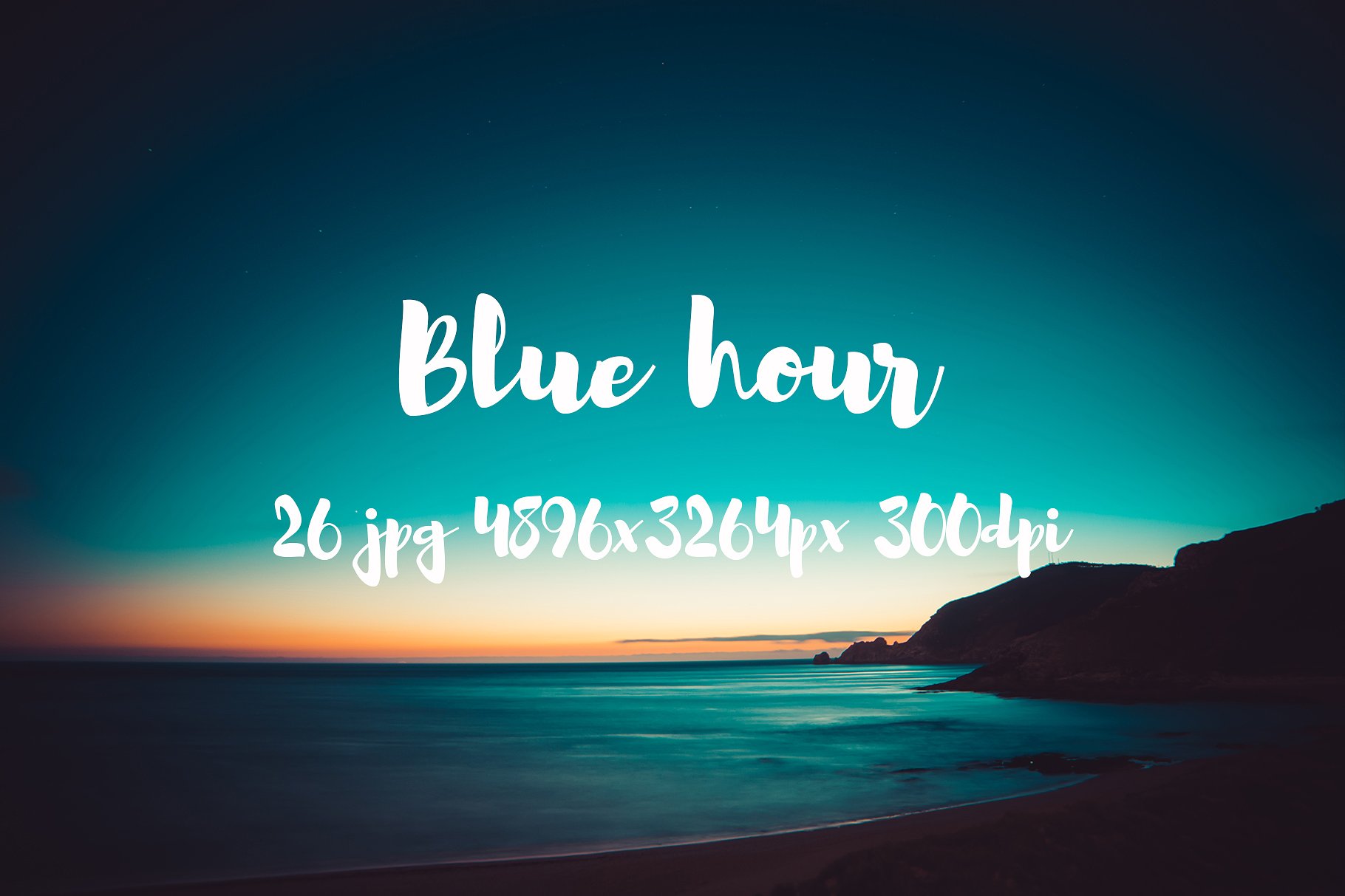 Blue hour pack photo pack