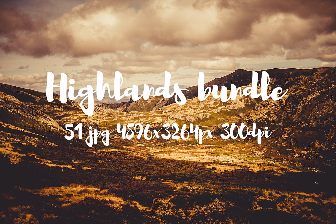 Highlands photo bundle