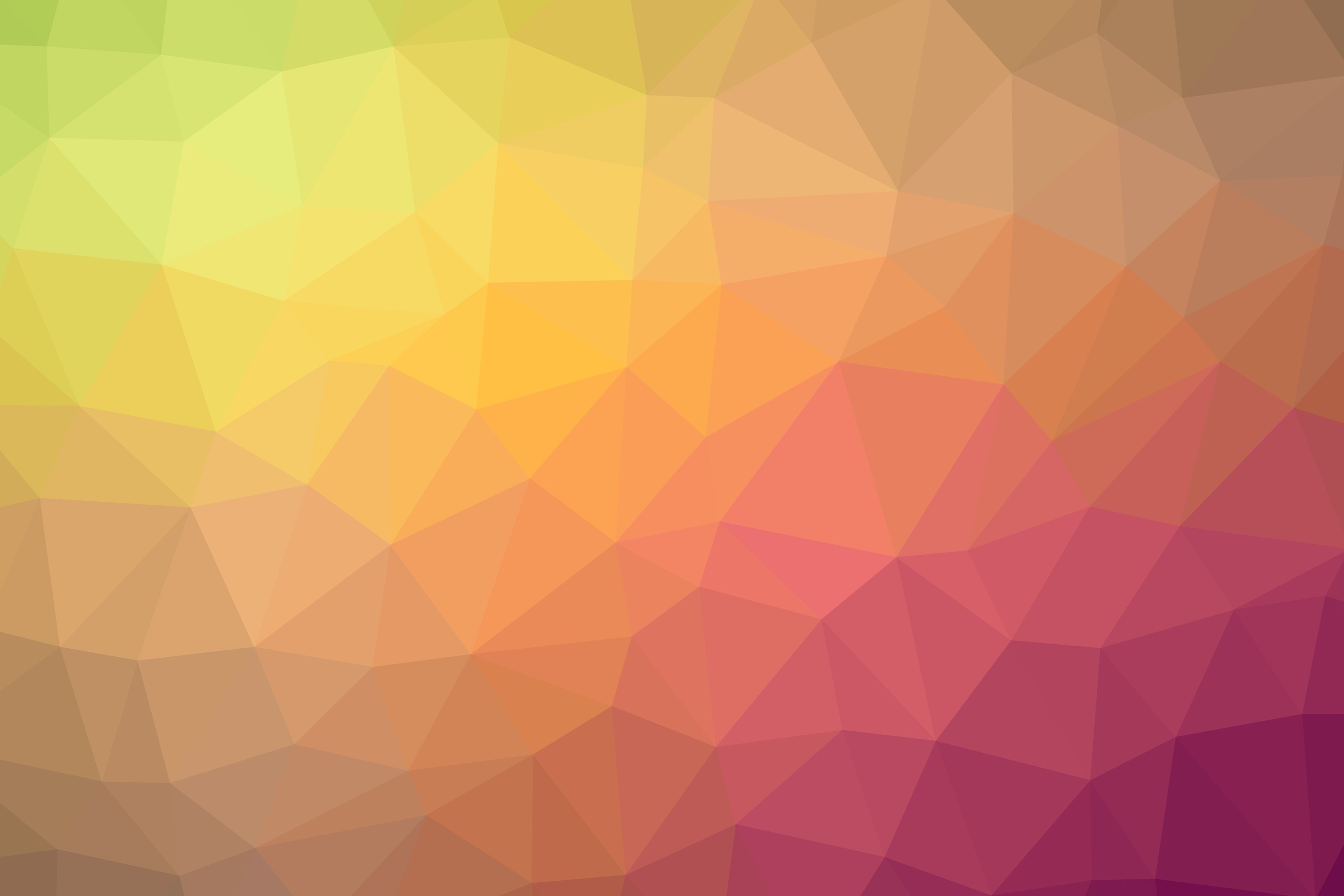 10 Polygon Backgrounds - Warm