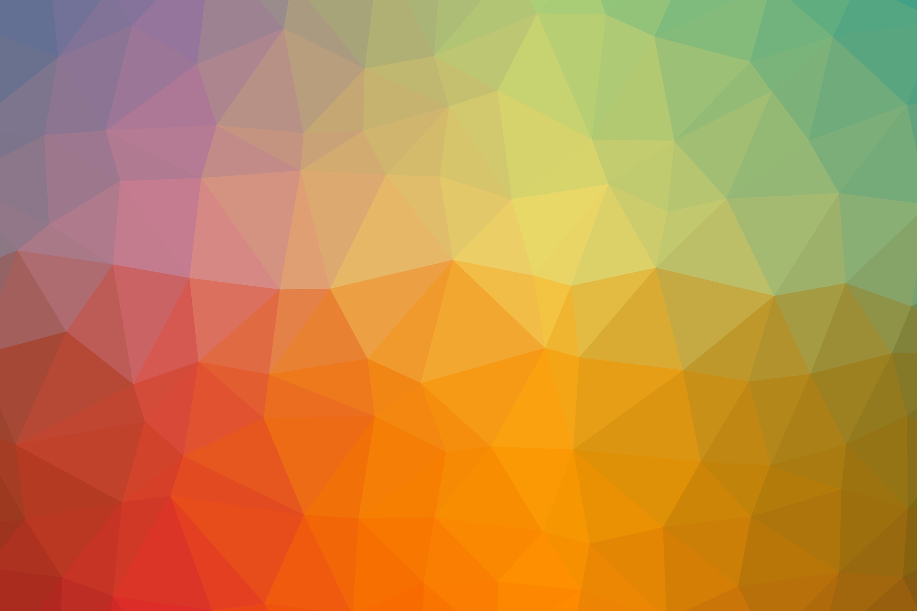 10 Polygon Backgrounds - Color