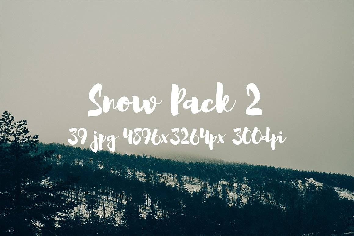 Snow Photo Pack II