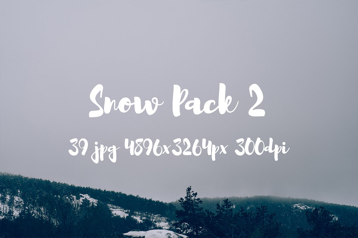 Snow Photo Pack II