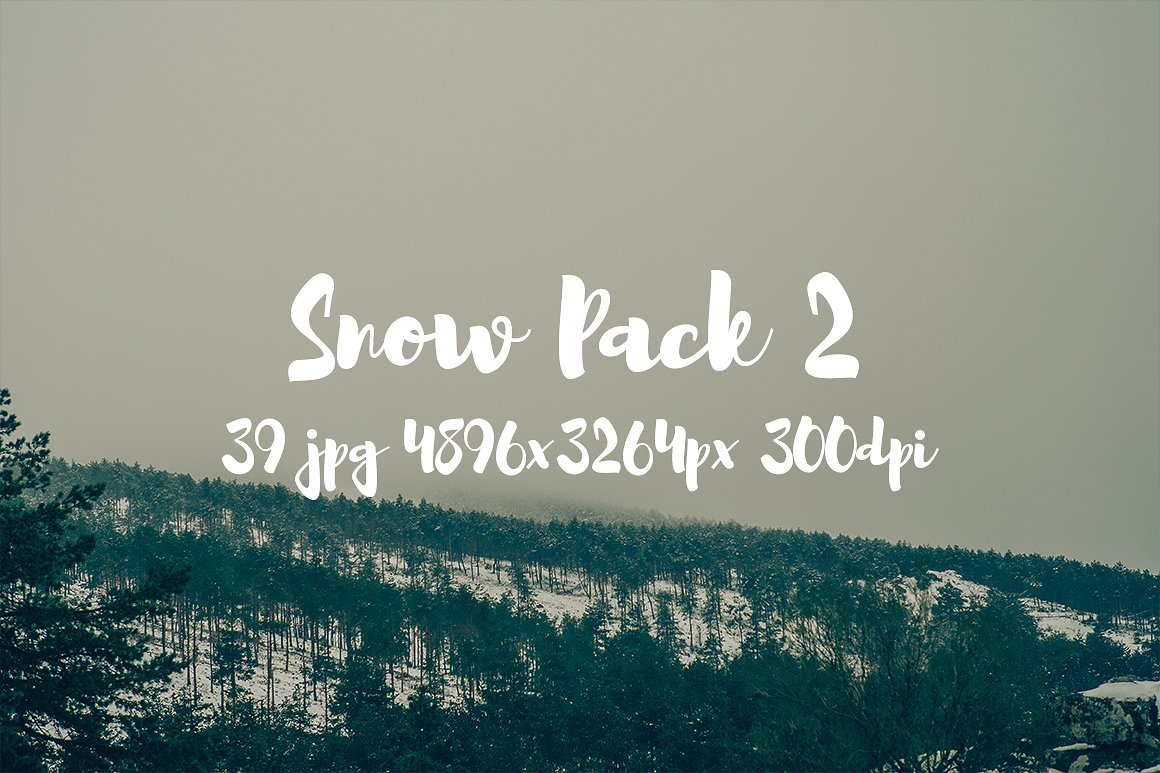 Snow Photo Pack II