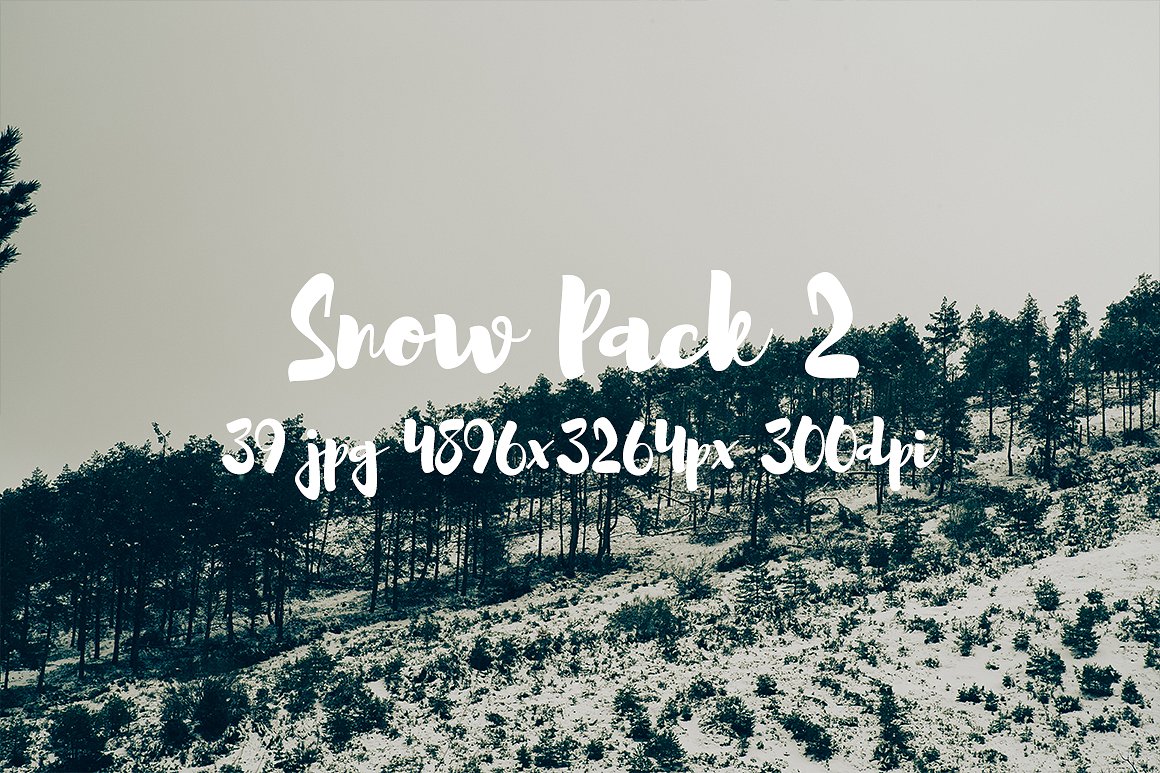 Snow Photo Pack II