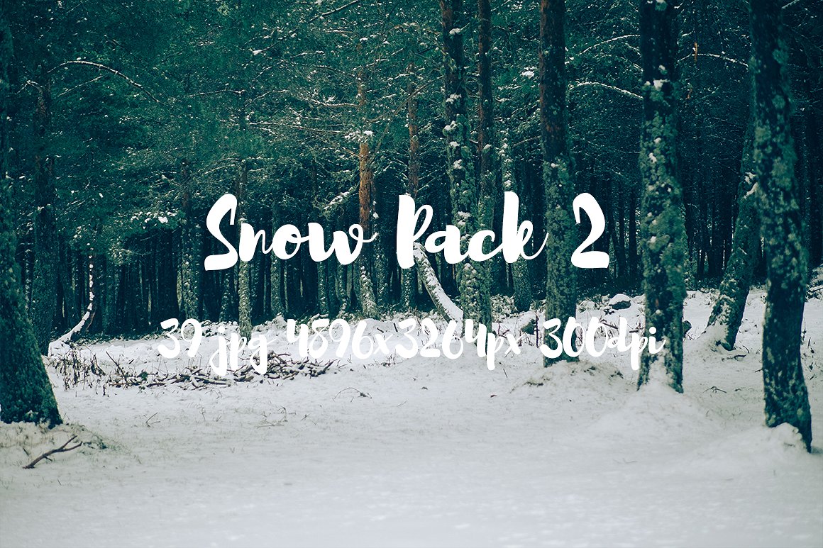 Snow Photo Pack II