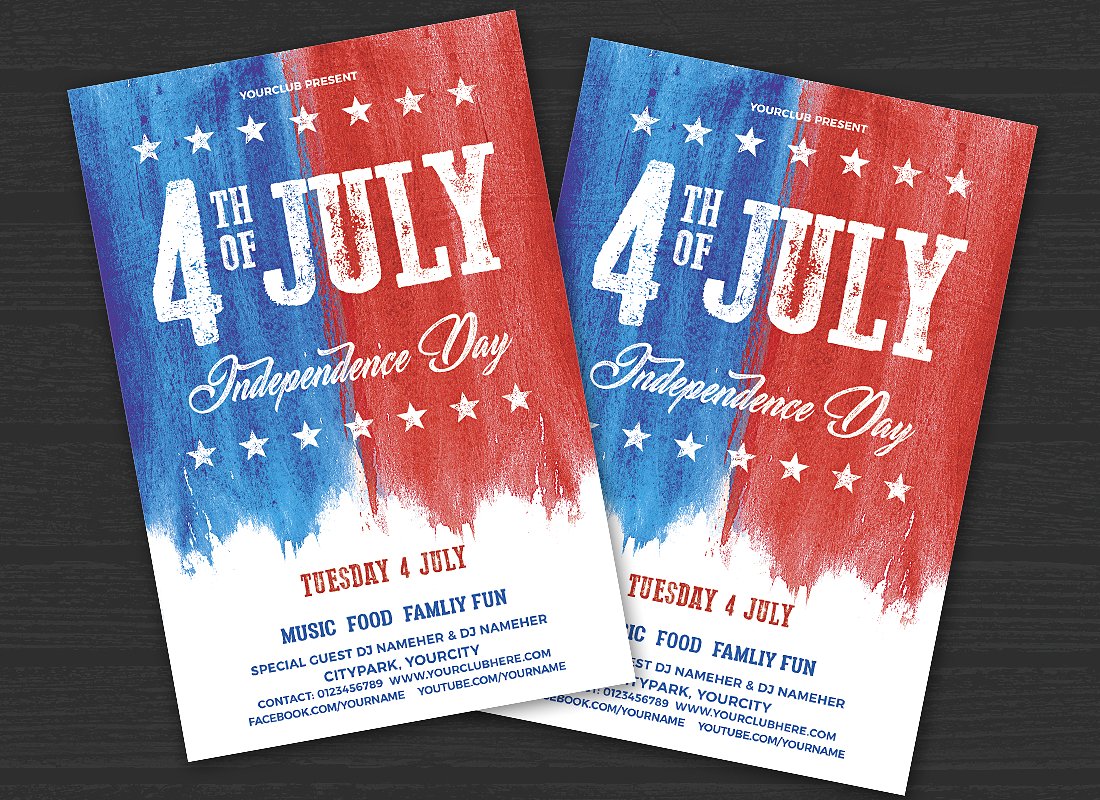 July 4th Flyers