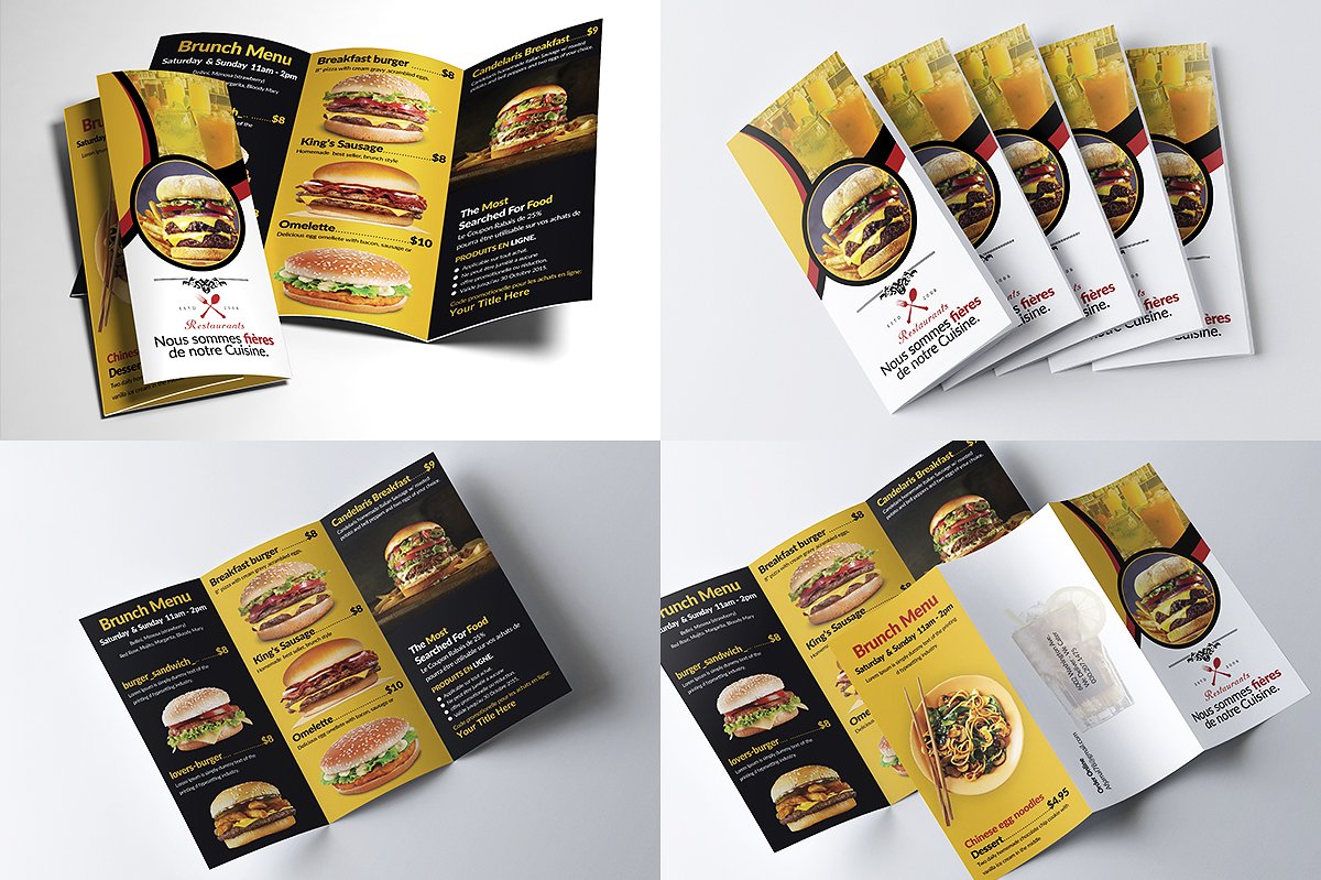 Restaurant Menu Bundle