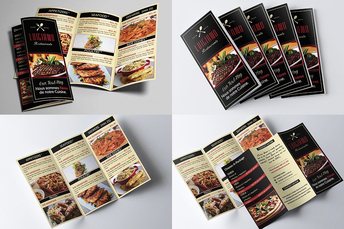 Restaurant Menu Bundle