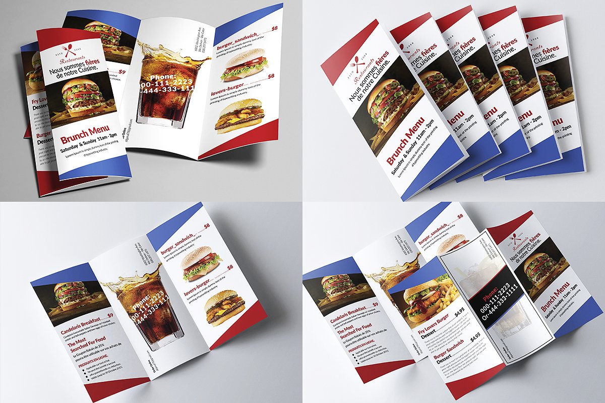 Restaurant Menu Bundle