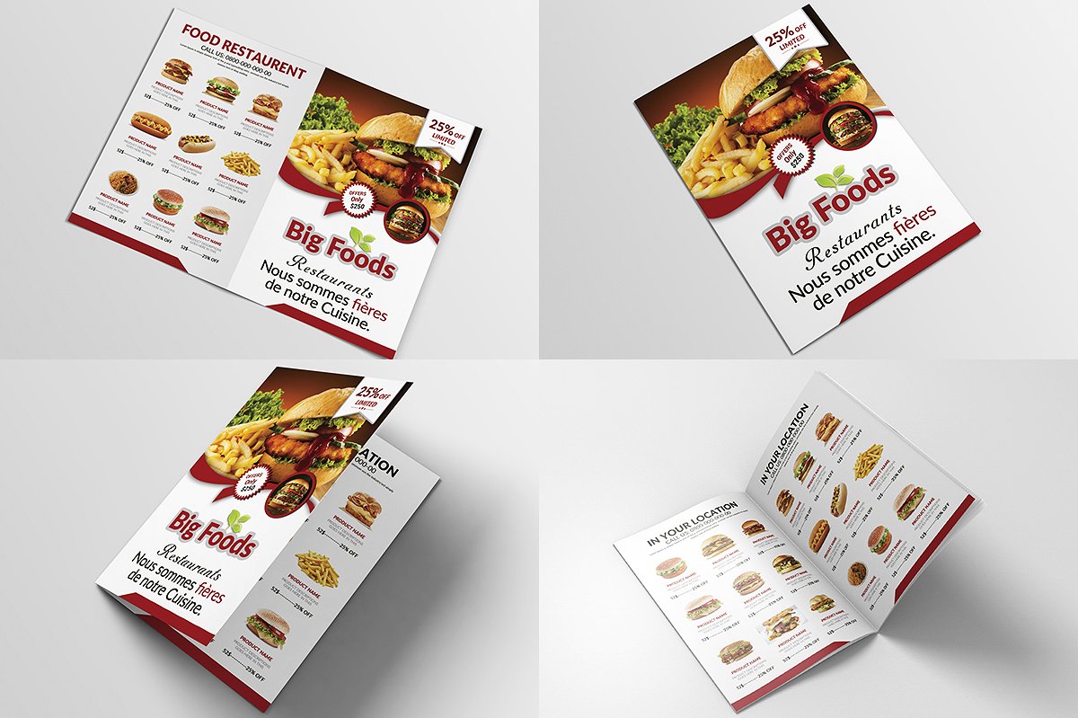 Restaurant Menu Bundle