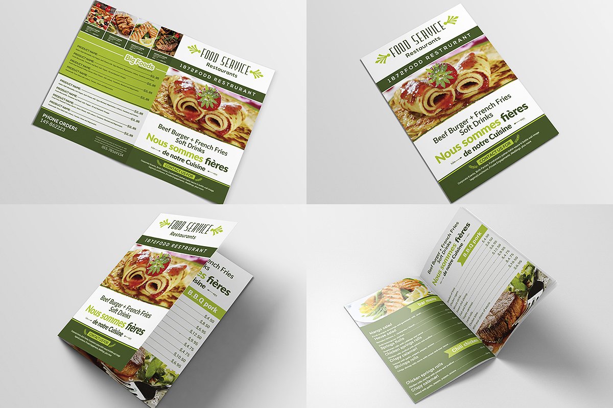 Restaurant Menu Bundle