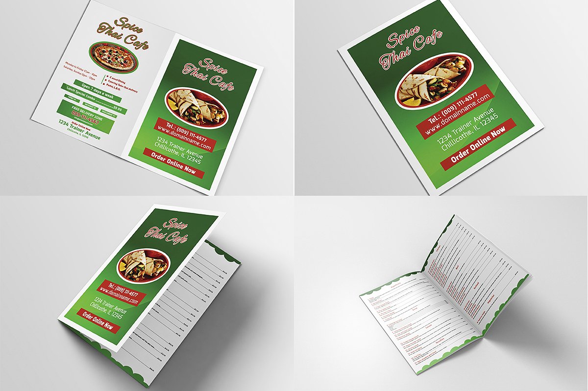 Restaurant Menu Bundle