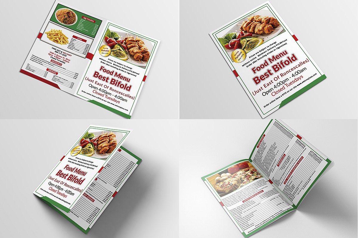 Restaurant Menu Bundle