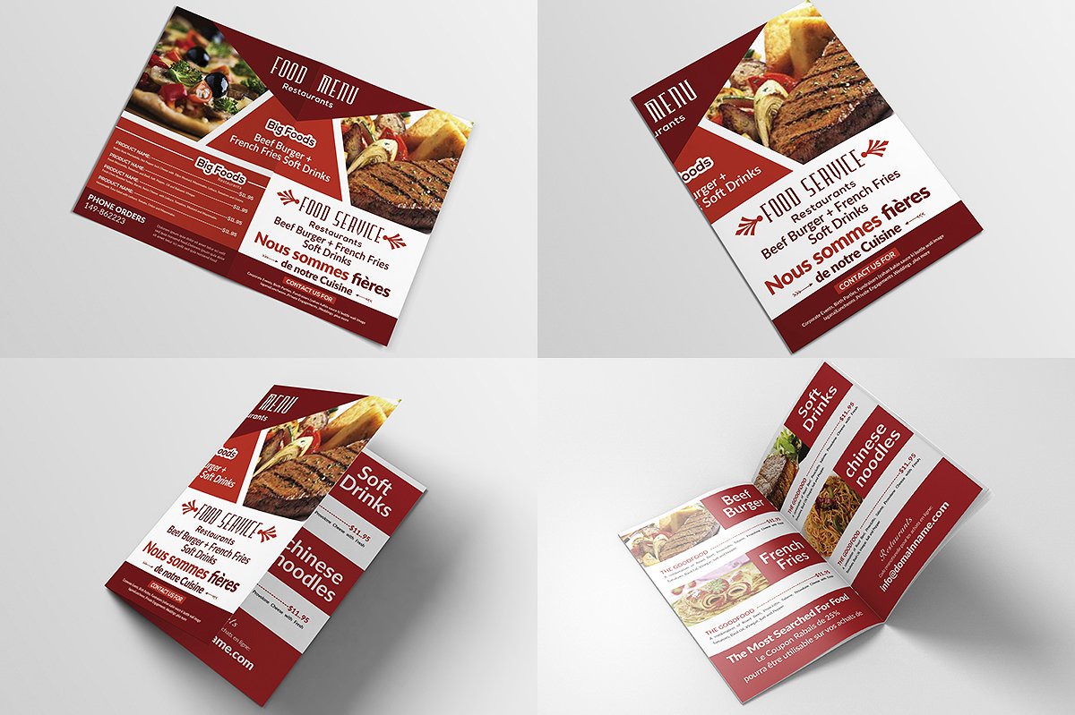 Restaurant Menu Bundle