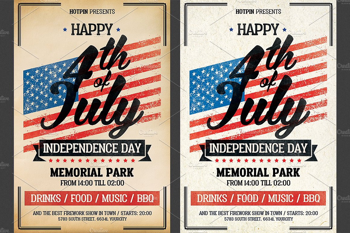 Independence Day Flyer Templat