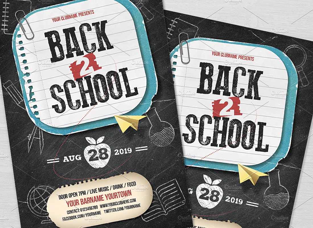 Back 2 School Flyer