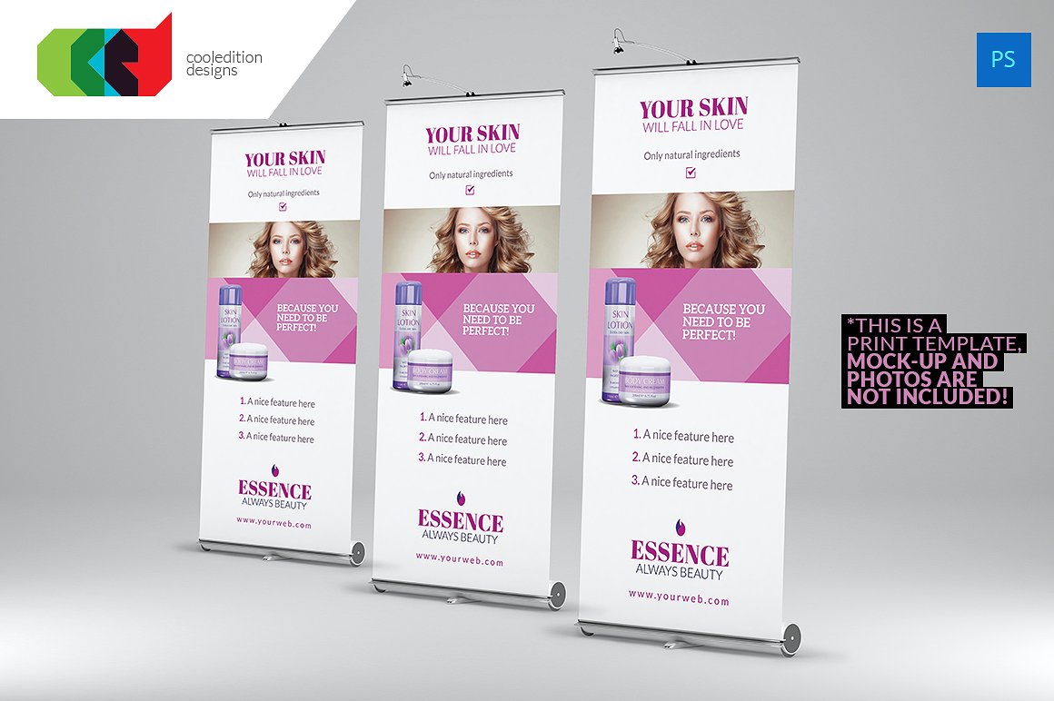 Beauty Care - Roll-Up Banner 2