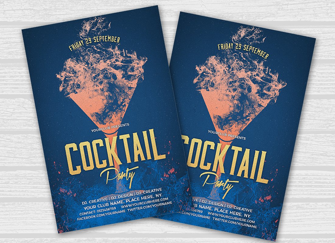 Cocktail Party Flyer