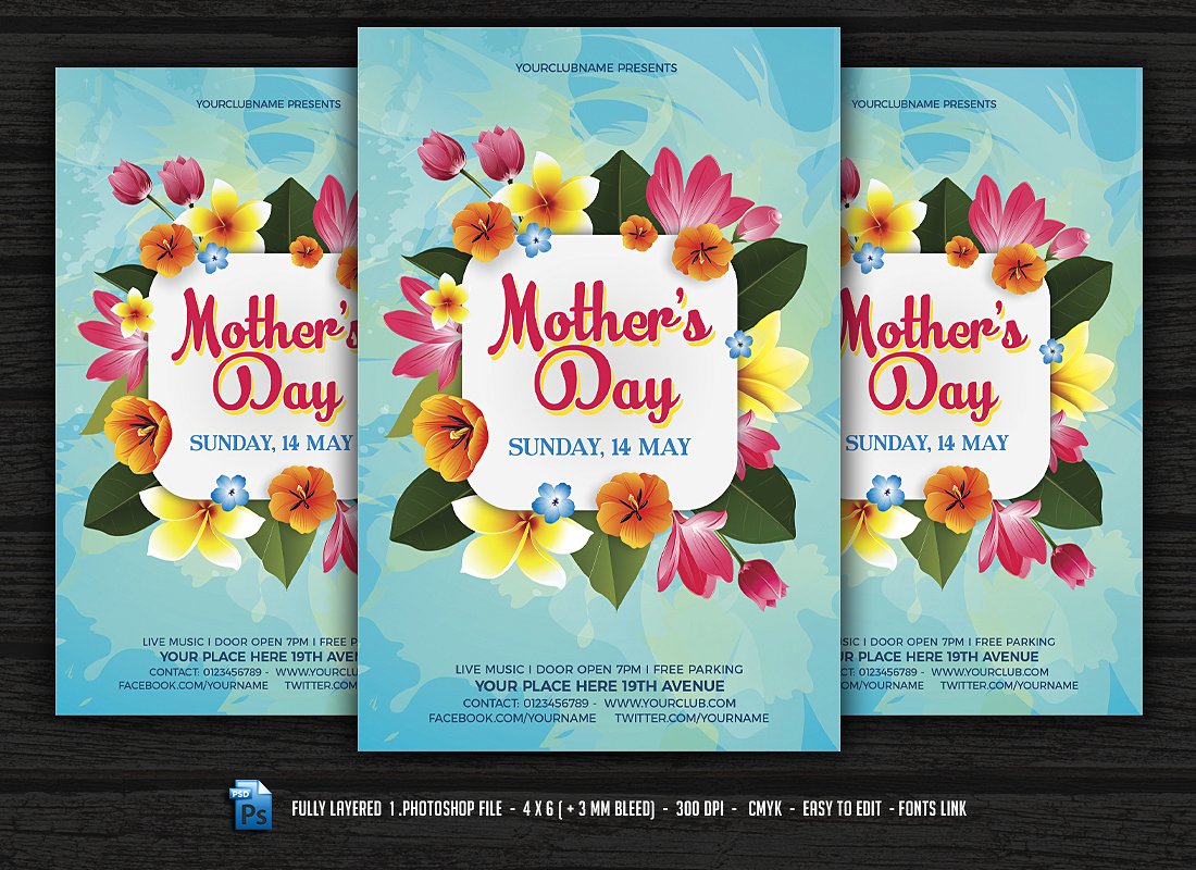 Mother-#039;s Day Flyer