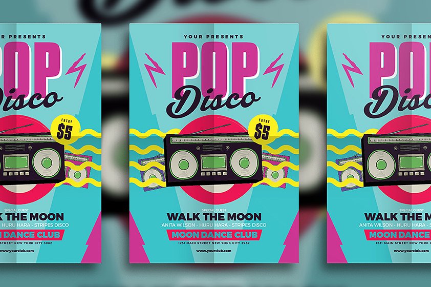 Pop Disco Flyer