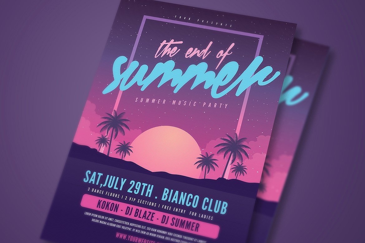 The End of Summer Flyer