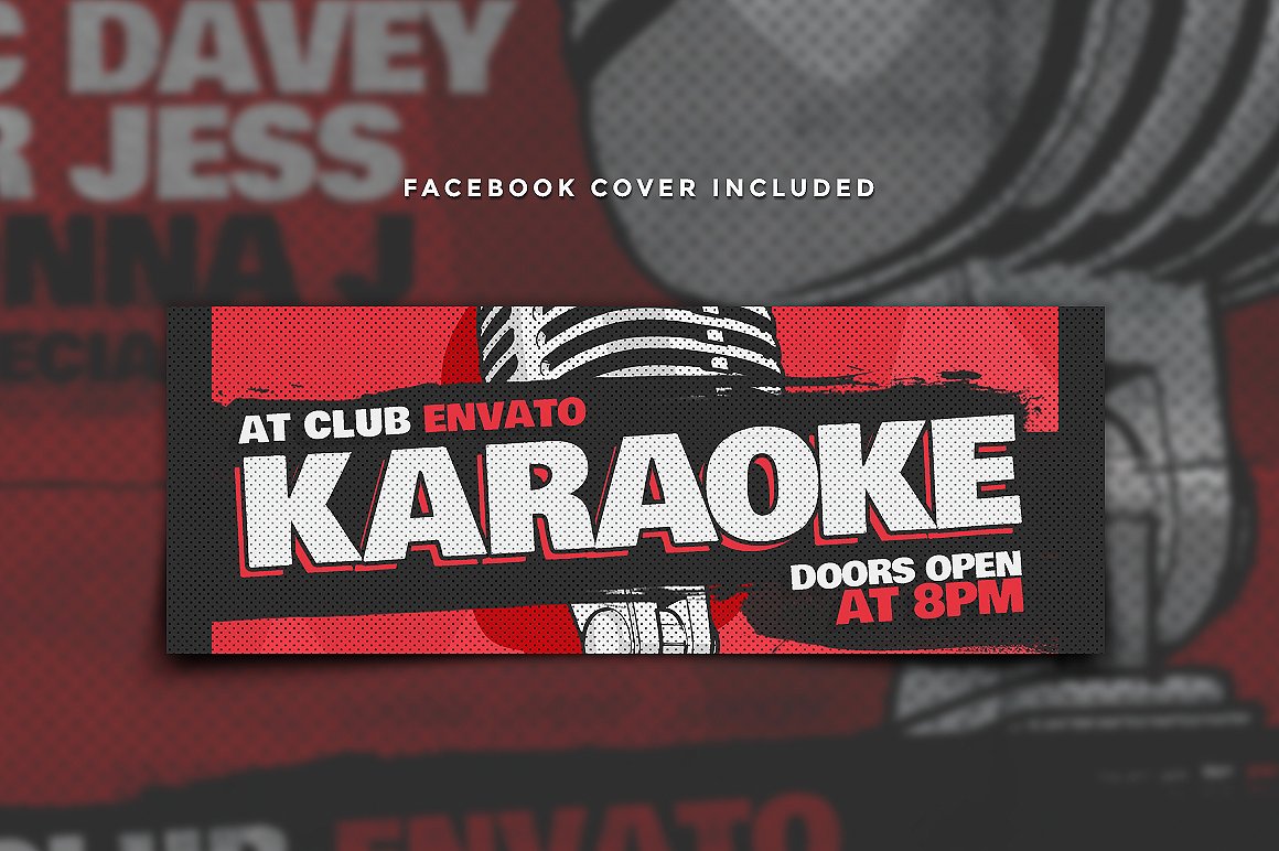 Karaoke Flyer Template