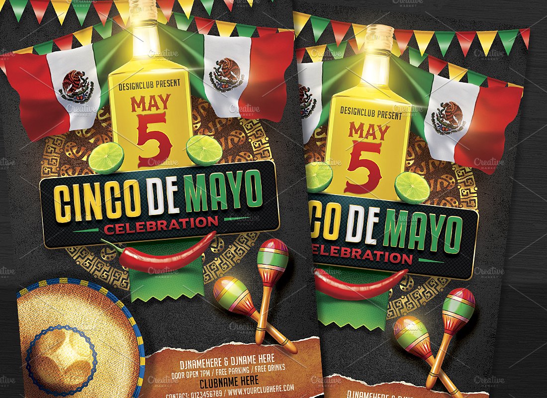 Cinco De Mayo Party Flyer