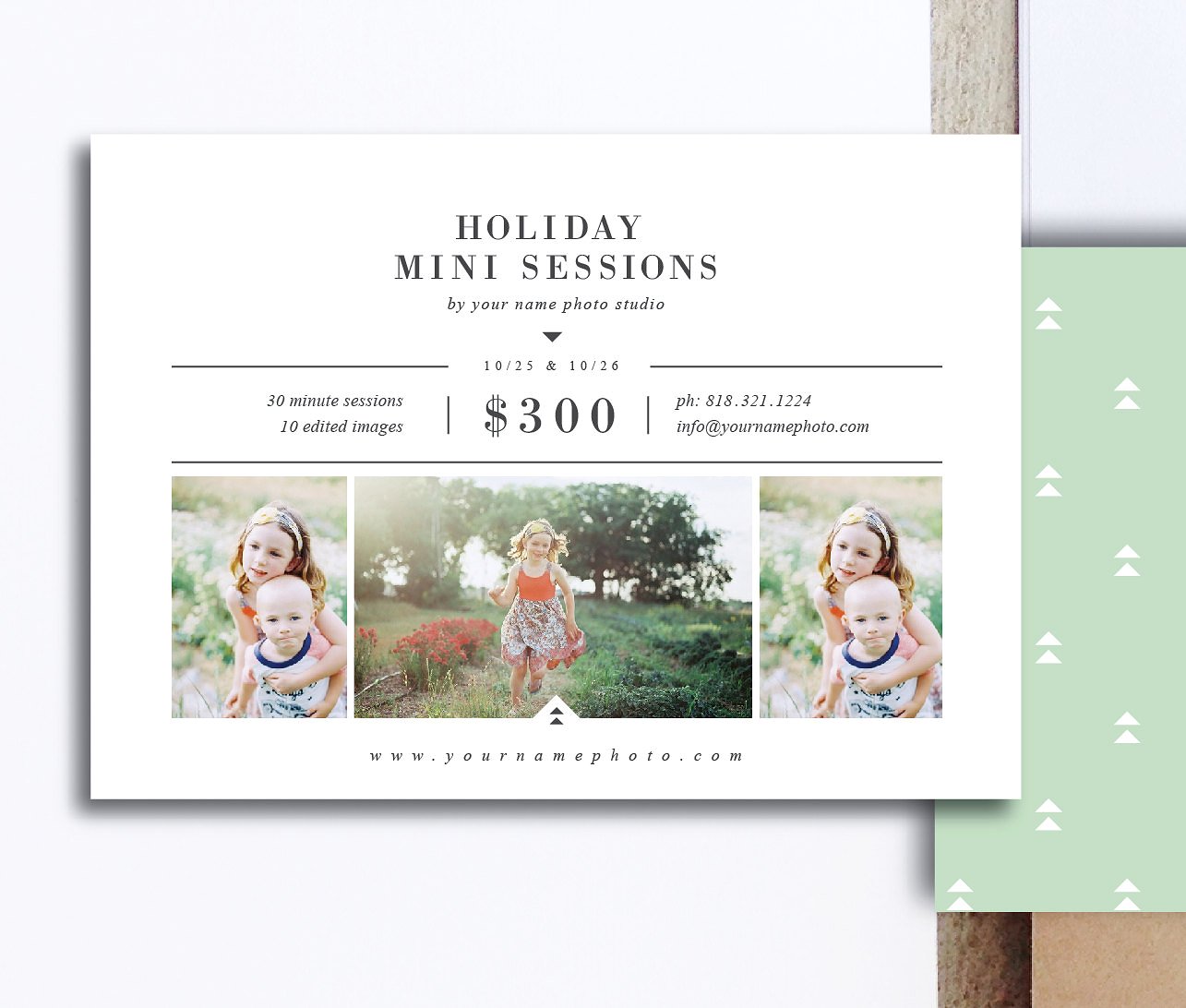 Holiday Mini Session Templates