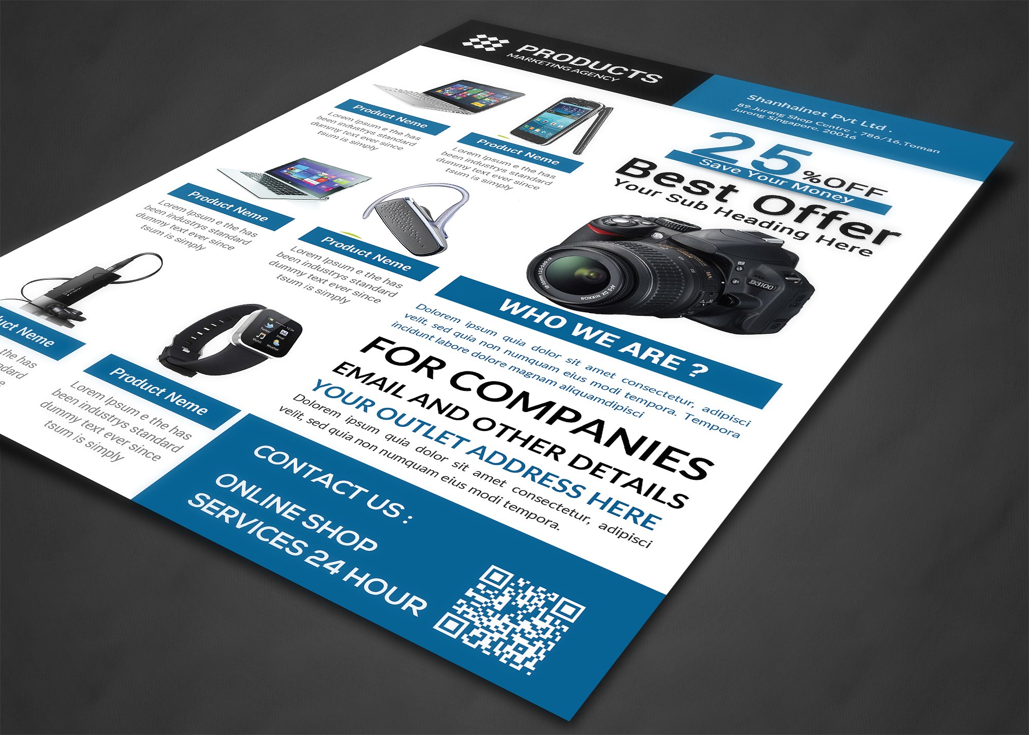 Product Promotion Flyer