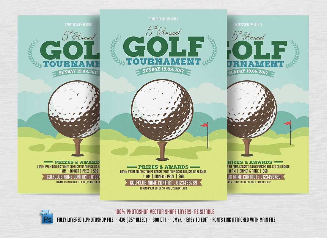 Golf Tournament Flyer