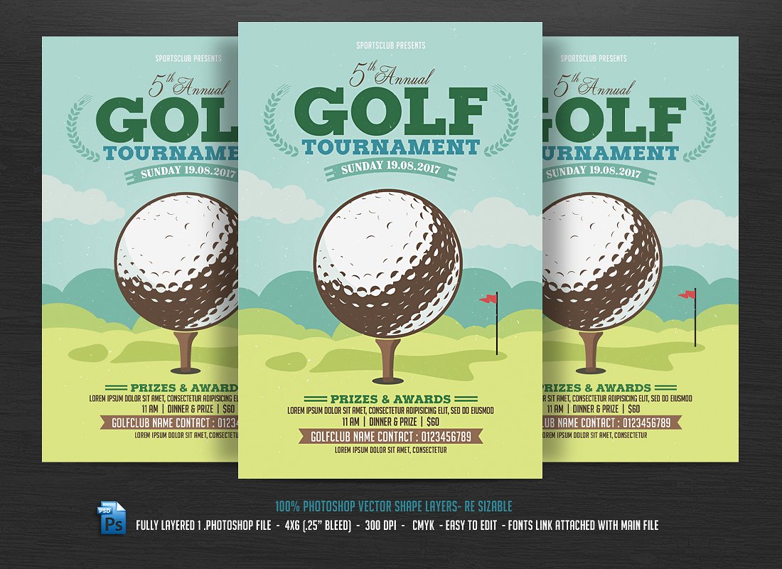 Golf Tournament Flyer