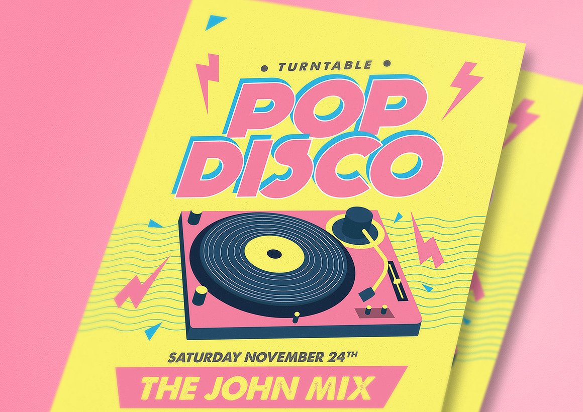 Pop Disco Flyer