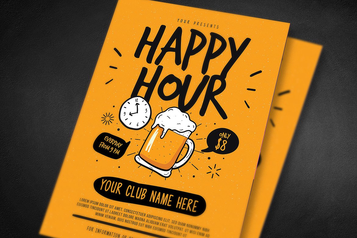 Happy Hour Beer Flyer