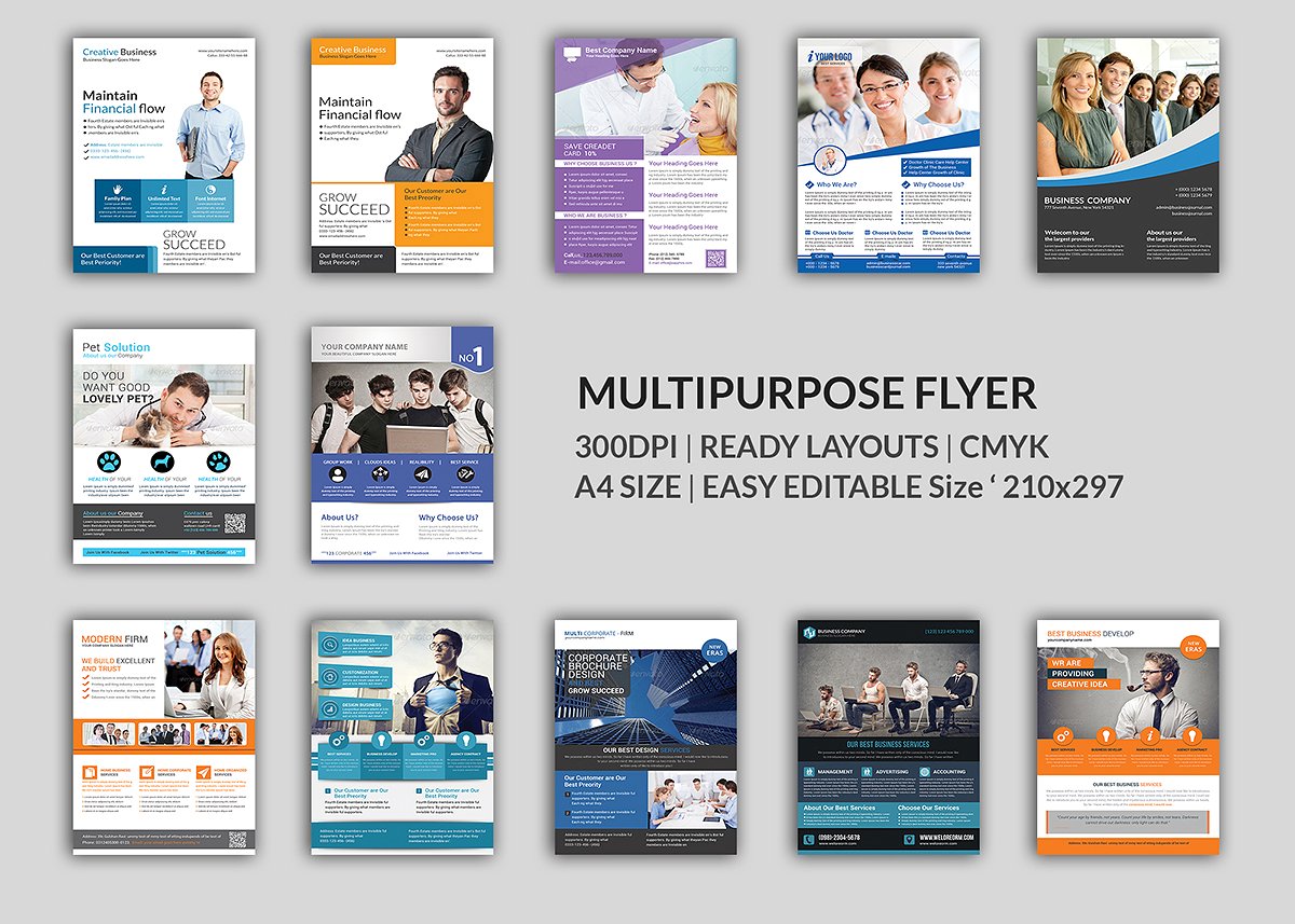 Bundle 50Corporate Flyer 20 Po