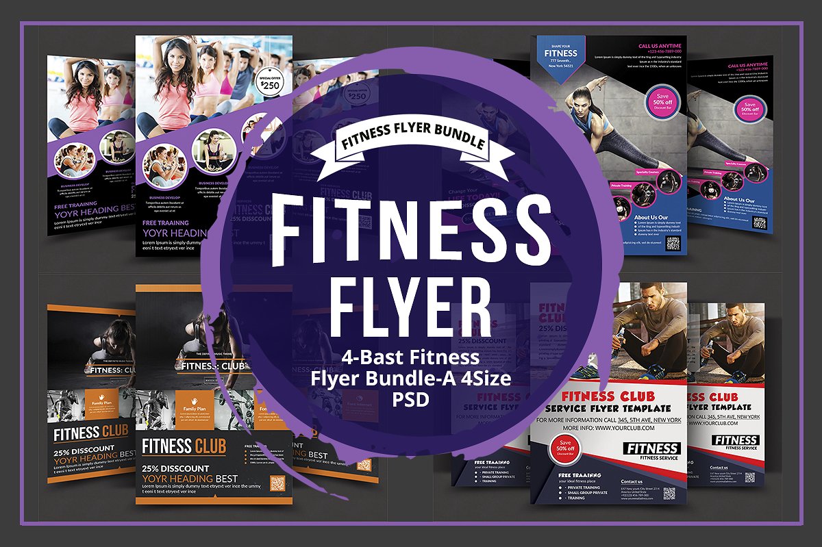 Fitness Flyers Bundle