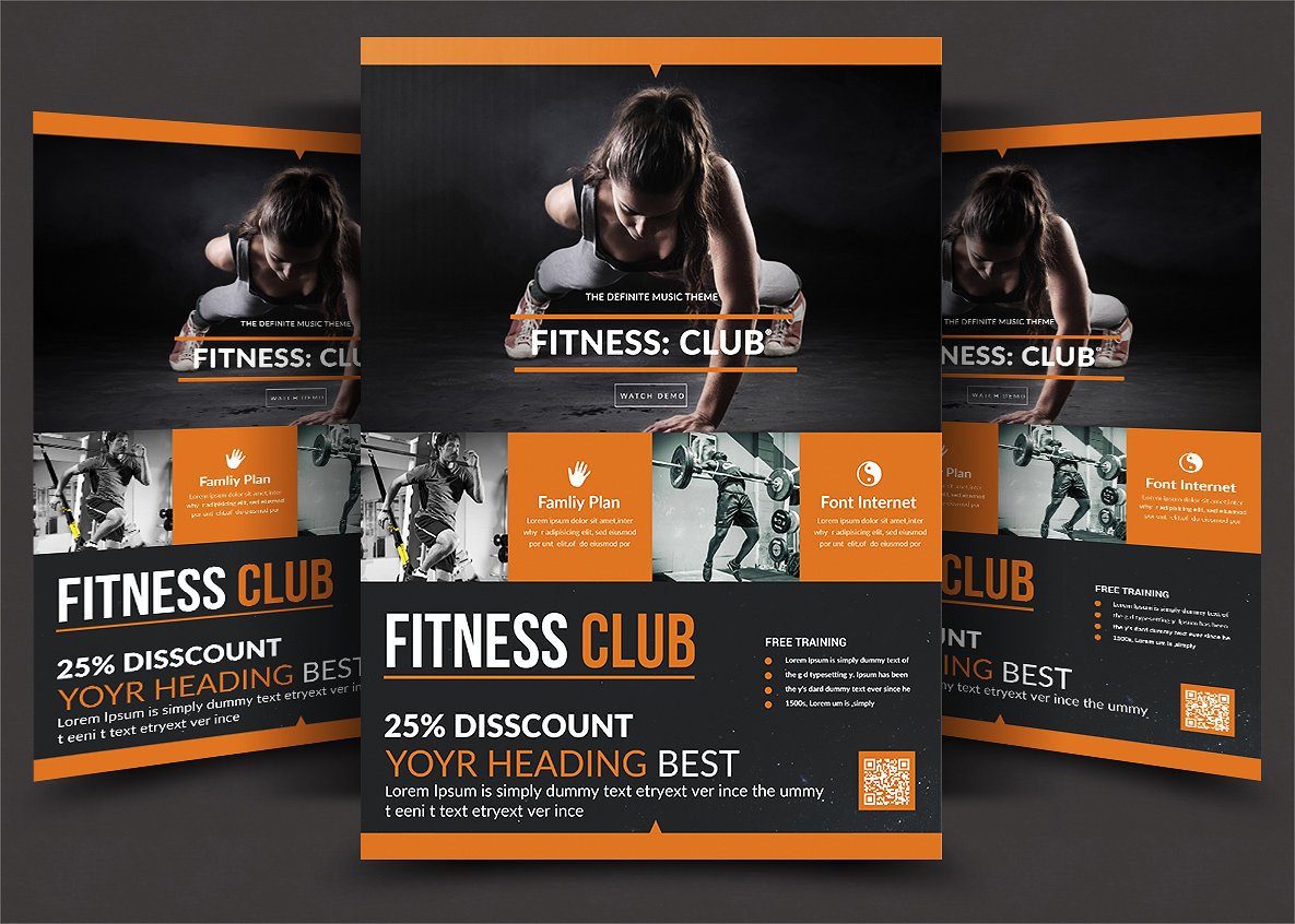 Fitness Flyers Bundle