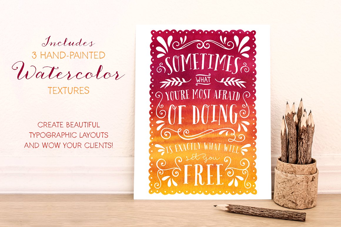 DIY Decorative Typography Pack